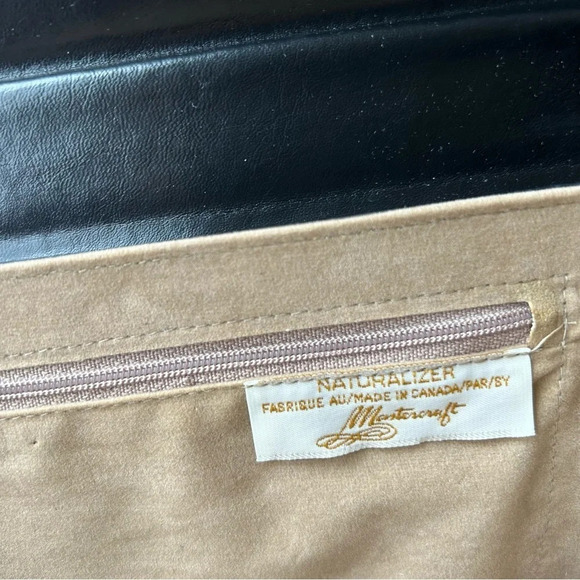 Vintage Naturalizer Mastercraft Patent Leather Croc Leather Clutch Shoulder  Bag - Picture 11 of 13